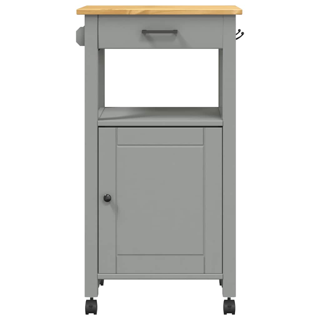Kitchen Trolley MONZA 48x40x88.5 cm Solid Wood Pine